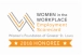 Women in the Workplace logo.