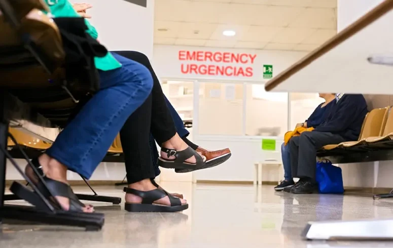 patients inside emergency room