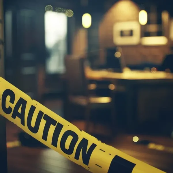 business crime scene